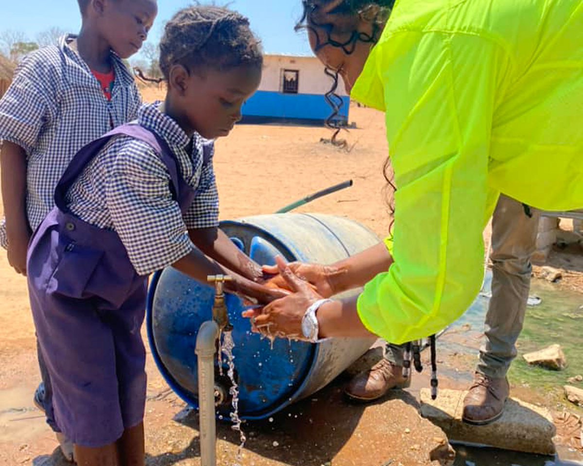 Hand-Washing Demonstration