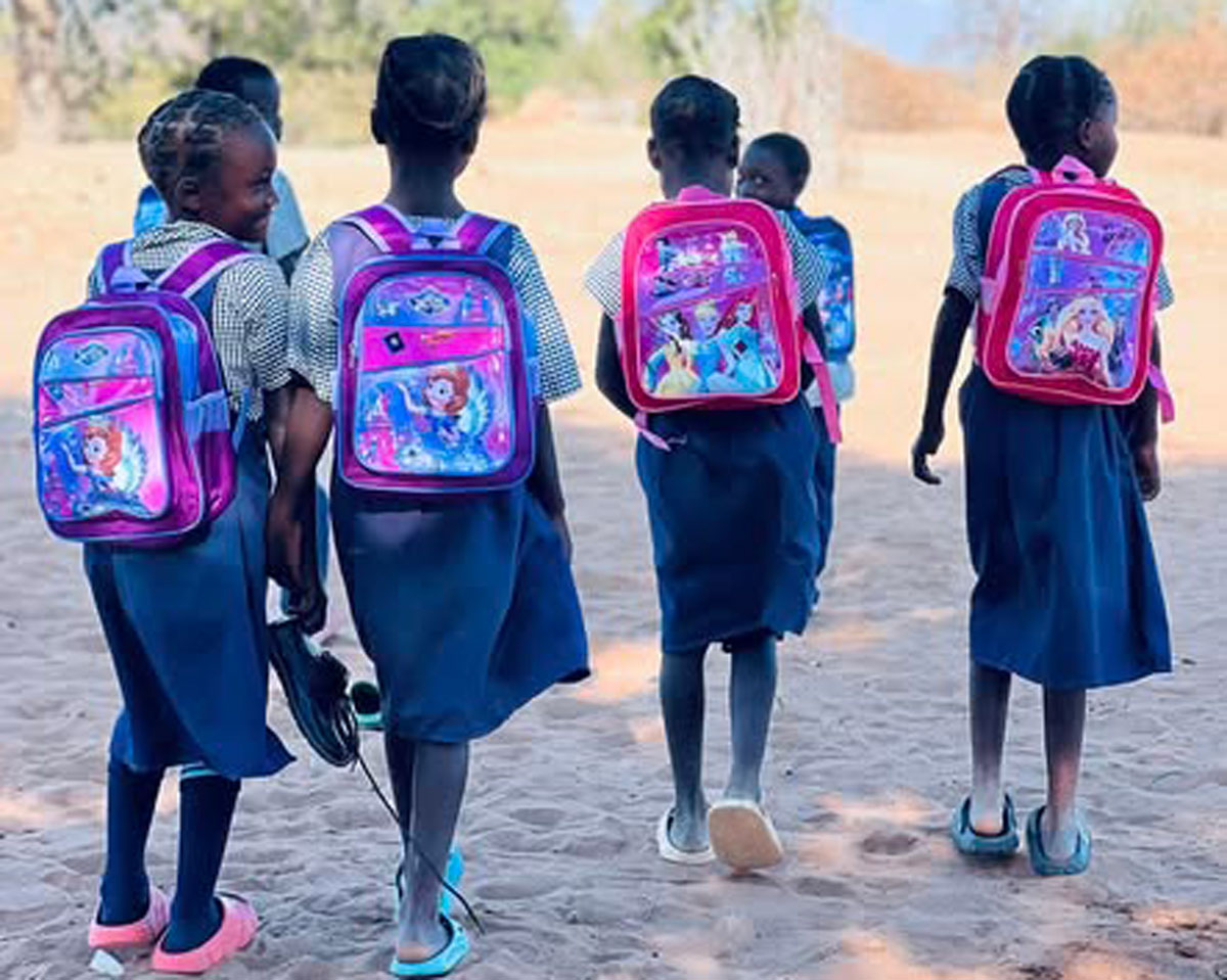 School Bag Distribution — Chirundu District